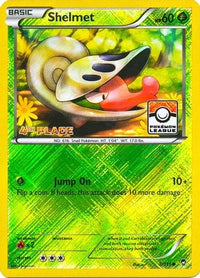 Shelmet (Pokemon League) [4th Place] (8/111)  - League & Championship Cards Reverse Holofoil