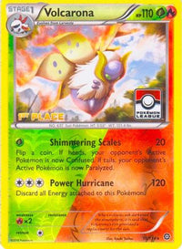 Volcarona (Pokemon League) [1st Place] (15/114) - League & Championship Cards Reverse Holofoil