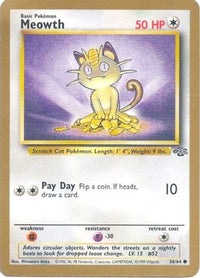 Meowth (Gold Bordered Promo) (56/64)  - Miscellaneous Cards & Products