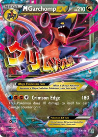 M Garchomp EX (XY168/211) - XY Promos Holofoil