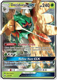 Decidueye GX (12/149)  - SM Base Set Holofoil