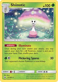 Shiinotic (17/149)  - SM Base Set Holofoil