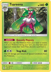 Tsareena (20/149) - SM Base Set Holofoil