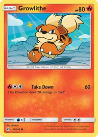 Growlithe (21/149)  - SM Base Set