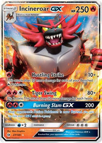 Incineroar GX (27/149)  - SM Base Set Holofoil