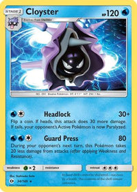 Cloyster (34/149)  - SM Base Set