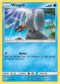 Wingull (37/149)  - SM Base Set