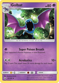 Golbat (55/149)  - SM Base Set