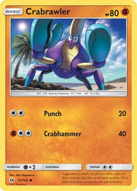 Crabrawler (72/149) - SM Base Set
