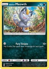 Alolan Meowth (78/149)  - SM Base Set