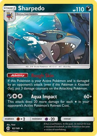Sharpedo (82/149)  - SM Base Set Holofoil