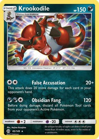 Krookodile (85/149)  - SM Base Set Holofoil