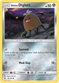 Alolan Diglett (86/149)  - SM Base Set