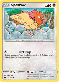 Spearow (97/149)  - SM Base Set