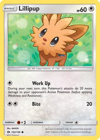 Lillipup (103/149)  - SM Base Set