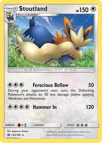 Stoutland (105/149)  - SM Base Set