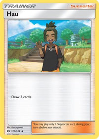 Hau (120/149)  - SM Base Set