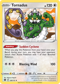 Tornadus (126) - Prize Pack Series Three