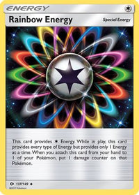 Rainbow Energy (137/149)  - SM Base Set