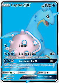 Lapras GX (Full Art) (139/149) - SM Base Set Holofoil