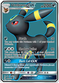 Umbreon GX (Full Art) (142/149) - SM Base Set Holofoil