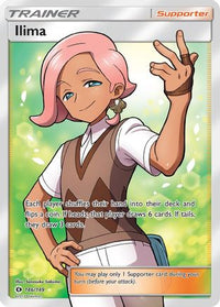 Ilima (Full Art) (146/149)  - SM Base Set Holofoil
