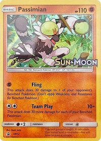 Passimian SM12 (Prerelease) [Staff] (SM12) - SM Promos Holofoil