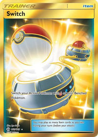 Switch (Secret) (160/149) - SM Base Set Holofoil