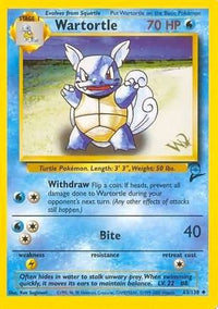 Wartortle [W Stamped] (63/130) - WoTC Promo