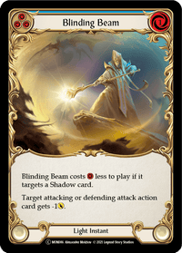 Blinding Beam (Blue) [U-MON086-RF] (Monarch Unlimited) Unlimited Rainbow Foil - POKÉ JEUX