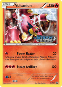Volcanion (Prerelease) [Staff] (XY145) - XY Promos Holofoil