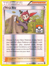 Ninja Boy (League Cup) (103/114)  - League & Championship Cards Reverse Holofoil