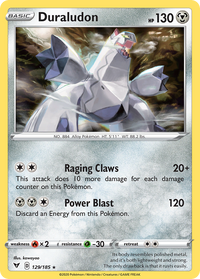 Duraludon (Cosmos Holo) (129/185) - Miscellaneous Cards & Products Holofoil