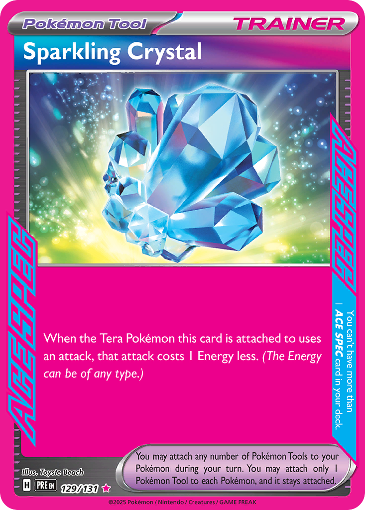 Sparkling Crystal (129/131) - Prize Pack Series Cards Holofoil