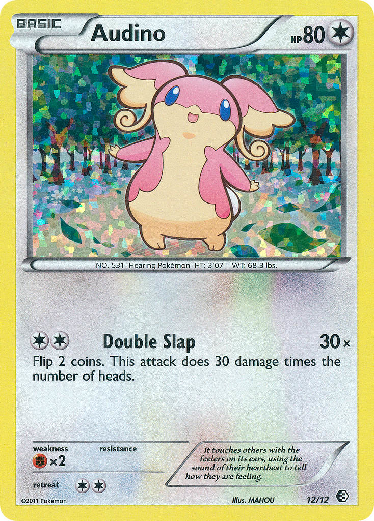 Audino (#) (18) - BW Trainer Kit Excadrill & Zoroark