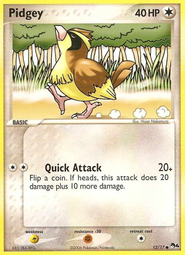 Pidgey (#) (11) - XY Trainer Kit Bisharp & Wigglytuff