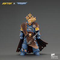 Space Wolves Wolf Guard Battle Leader with Master-crafted Power Weapon, Storm Shield, Thunder Hammer,Master-crafted Heavy Bolt Pistol, and Plasma Pistol (Pre-Order)