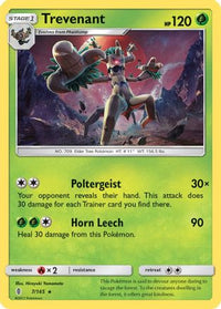 Trevenant (7/145) - SM  Guardians Rising
