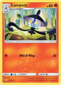 Lampent (12/145)  - SM  Guardians Rising