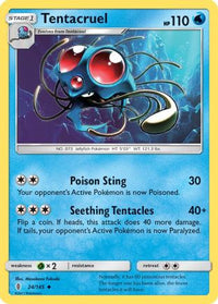 Tentacruel (24/145) - SM  Guardians Rising