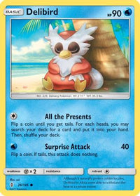 Delibird (26/145) - SM  Guardians Rising