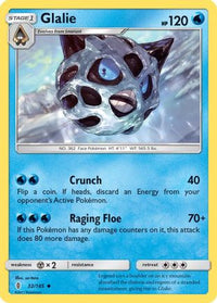 Glalie (32/145)  - SM  Guardians Rising