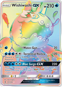 Wishiwashi GX (Secret) (151/145) - SM  Guardians Rising Holofoil
