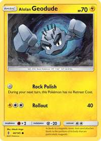 Alolan Geodude (40/145)  - SM  Guardians Rising