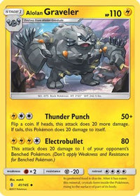 Alolan Graveler (41/145) - SM  Guardians Rising