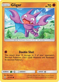 Gligar (67/145)  - SM  Guardians Rising