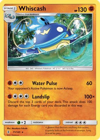 Whiscash (71/145)  - SM  Guardians Rising