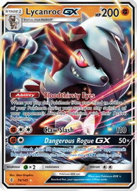 Lycanroc GX (74/145)  - SM  Guardians Rising Holofoil
