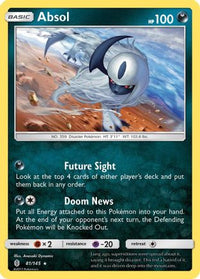 Absol (81/145)  - SM  Guardians Rising Holofoil