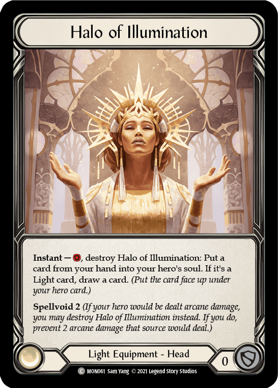 Halo of Illumination [MON061] (Monarch) 1st Edition Normal - POKÉ JEUX